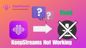 KeepStreams Not Working? How to Fix Video Download Fails