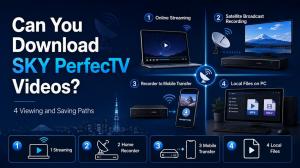 Can You Download SKY PerfecTV Videos? 4 Viewing and Saving Paths
